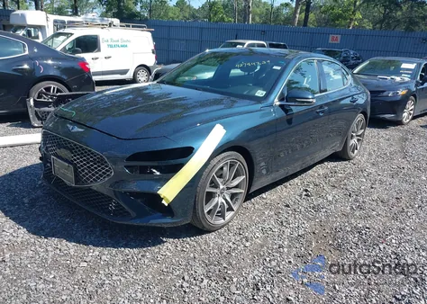 2022 Genesis G70 2.0T Awd из США, поврежденный, VIN KMTG34TA2NU089783